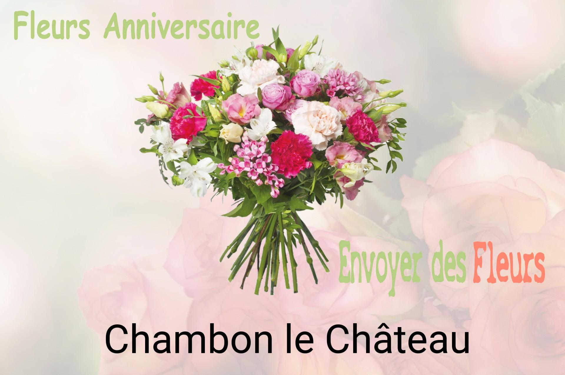 Bouquet de fleurs d’anniversaire livré à Chambon-le-Château